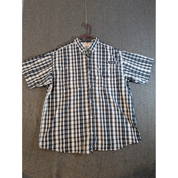 Columbia Other - Columbia Shirt Mens XL Super Bonehead PFG Vented Fishing Button Up Short Sleeve